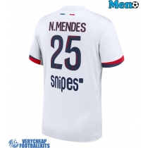 Paris Saint-Germain Nuno Mendes #25 Replica Away Shirt 2025-26 Short Sleeve